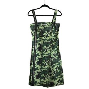Each X Other Denim Camouflage Jumper Dress